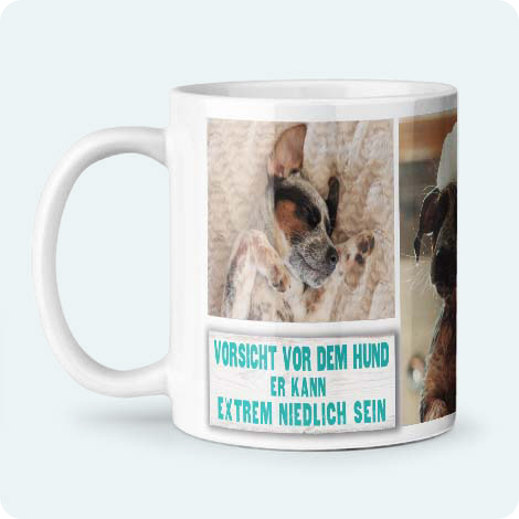 Personalisierte Fototassen